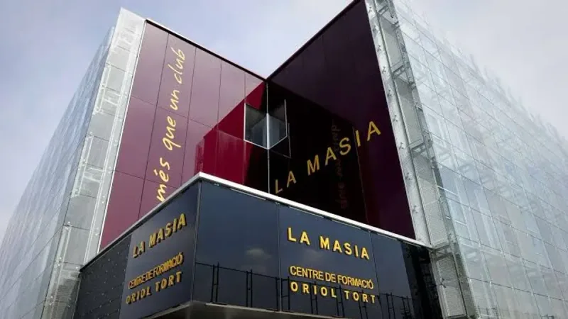 Bannière éditoriale ActualitéBarça — La Masia, centre de formation