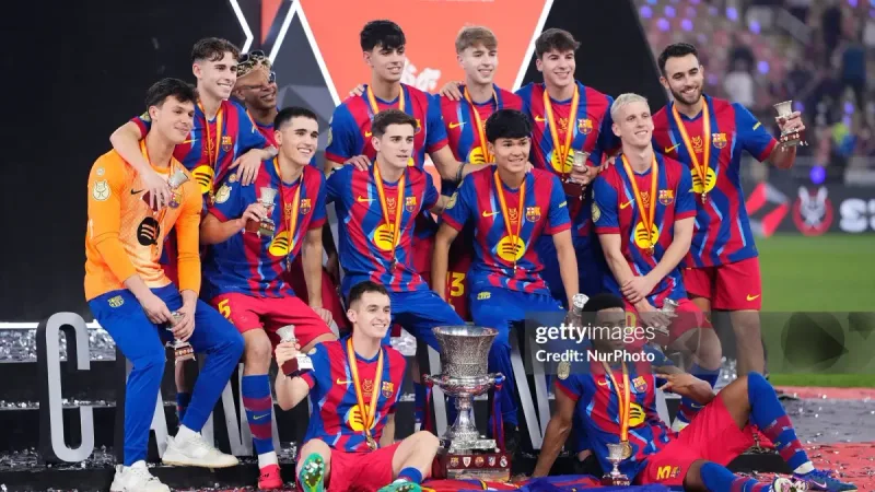 Bannière éditoriale ActualitéBarça — La Masia, mode d'emploi : du test d'entrée à l'équipe première